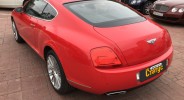 Bentley Continental GT Speed - фото сбоку